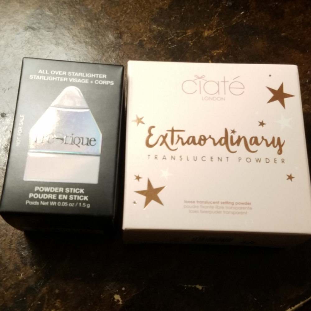 Ciate Loose Powder and Tre'stique powder stick